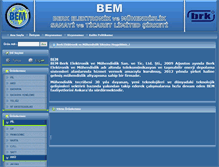 Tablet Screenshot of berkelektronik.com.tr